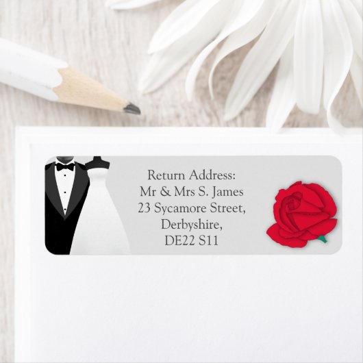 Elegant Tuxedo and Wedding Dress Custom (Insitu)