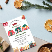 ELegant Ugly Sweater Weihnachten Party Einladung
