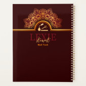 Elegant und Klasse Nail Tech Planer (Rückseite)