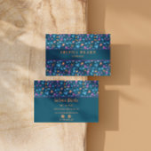 Elegant und modern | Chic Floral Pattern Visitenkarte