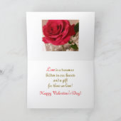 Elegant und modern, Liebe Card Karte (Innenseite)