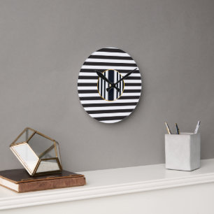 Elegant und modern  runde wanduhr