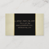 Elegant und modern visitenkarte (Rückseite)