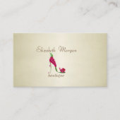 Elegant und stilvoll - Ferse Visitenkarte (Vorderseite)