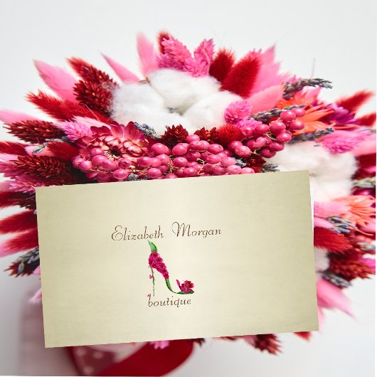 Elegant und stilvoll - Ferse Visitenkarte