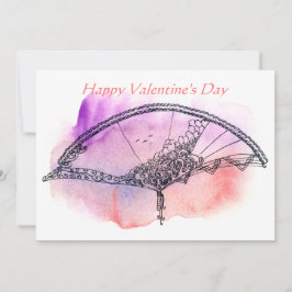 Elegant und Visionär Valentine Feiertagskarte