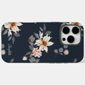 Elegant und zeitlos, floral Case-Mate iPhone hülle (Rückseite (Horizontal))