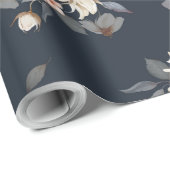 Elegant und zeitlos, floral geschenkpapier (Rolleneckpunkt)