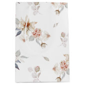 Elegant und zeitlos, floral mittlere geschenktüte (Vorderseite)