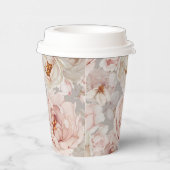 Elegant und zeitlos, floral pappbecher (Rechts)