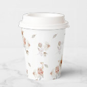 Elegant und zeitlos, floral pappbecher (Rechts)