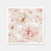 Elegant und zeitlos, floral serviette (Vorderseite)