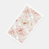 Elegant und zeitlos, floral serviette (Ecke)