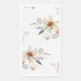 Elegant und zeitlos, floral serviette