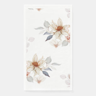 Elegant und zeitlos, floral serviette