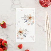 Elegant und zeitlos, floral serviette (Beispiel)