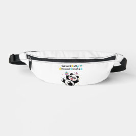 Elegant unkoordinierter süßer Panda Bauchtasche