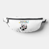 Elegant unkoordinierter süßer Panda Bauchtasche (Ablage )