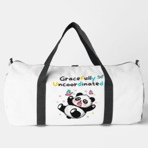 Elegant unkoordinierter süßer Panda Duffle Bag