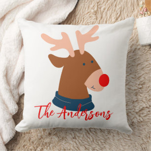 Elegant Unsere ersten Weihnachten als Mr. und Mrs. Kissen