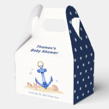 Elegant unter Sea Nautical Anchor Boy Baby Shower