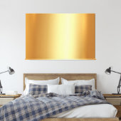 Elegant Upload Your Photo on Gold Background XXL Leinwanddruck (Insitu (Schlafzimmer))