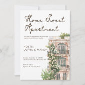 Elegant Urban Apartment Housewarming Einladung (Vorderseite)