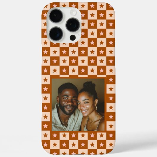 Elegant Valentine Gifts For Wife Square Pattern  Case-Mate iPhone Hülle (Rückseite)