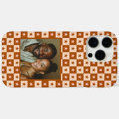 Elegant Valentine Gifts For Wife Square Pattern  Case-Mate iPhone Hülle (Rückseite (Horizontal))