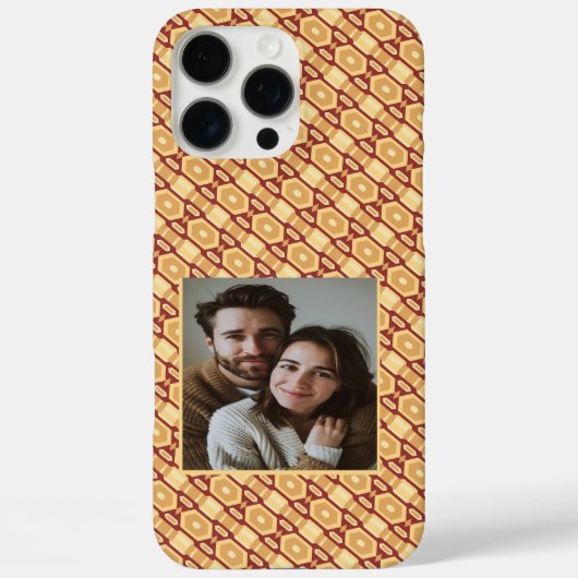 Elegant Valentine Gifts For Women Ethnic Pattern  Case-Mate iPhone Hülle (Rückseite)
