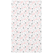 Elegant Valentine Heart Tablecloth Love Gift Tischdecke (Vorderseite)