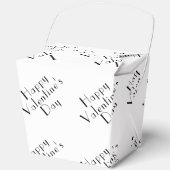 Elegant Valentine’s Day Love Themed Take Out Geschenkschachtel (Vorderseite)