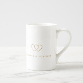 Elegant Valentine’s Day Mug Porzellantasse