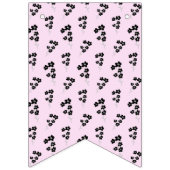 Elegant Valentine's Day floral bunting banner (Erste Fahne)
