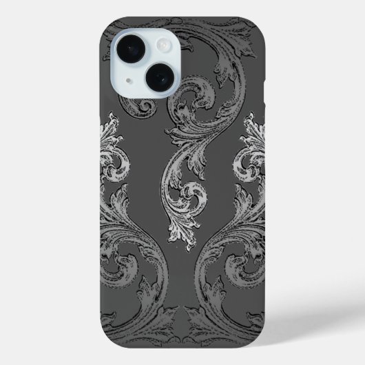 Elegant Verziert Goth Design iPhone 7 Fall Case-Mate iPhone Hülle (Rückseite)