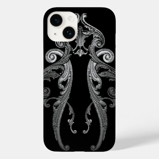 Elegant Verziert Goth Design iPhone 7 Fall Case-Mate iPhone Hülle (Rückseite)