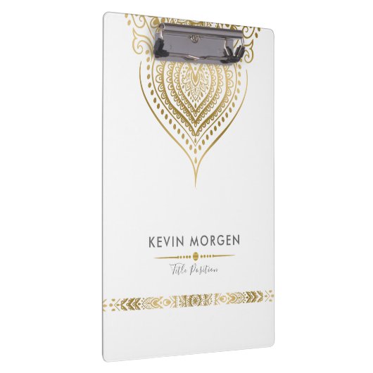 Elegant Verziert Klemmbrett (Rechts)