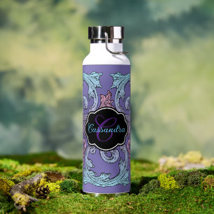 Elegant, verzierte personalisierte Vintage-Victori Trinkflasche