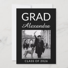 Elegant Veterinary Medicine Graduation Party Einladung