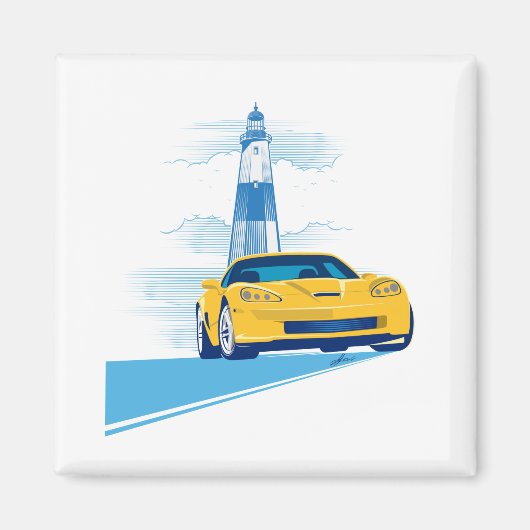 Elegant Vette Cappella Santa Maria degli Angeli Magnet (Vorne)