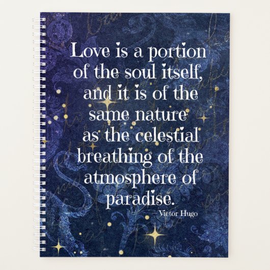 Elegant Victor Hugo Geem Planer (Vorderseite)