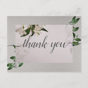 Elegant Vielen Dank Postcard Postkarte