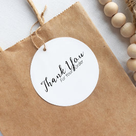 Elegant Vielen Dank Typografie Handmade Homemade Gummistempel