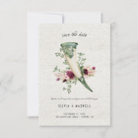 Elegant Viking Wedding Save the Date