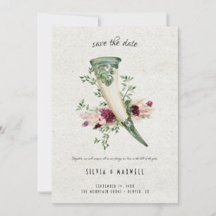Elegant Viking Wedding Save the Date Einladung