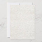 Elegant Viking Wedding Save the Date Einladung (Rückseite)