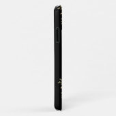 Elegant Vintag bestickt mit floraler Stickerei Case-Mate iPhone Hülle (Hinten/Rechts)