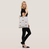 Elegant Vintag floral Tasche (Am Model)