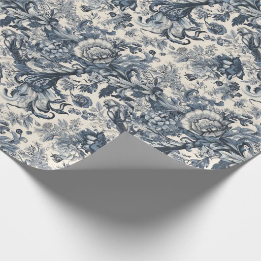 Elegant Vintag Geschenkpapier (Ecke)