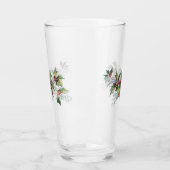 Elegant Vintag Holly and Pine Glas (Links)